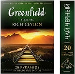 Чай черный Greenfield Rich Ceylon 20*2г