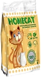 Наполнитель для кошачьего туалета Homecat Молоко 6л