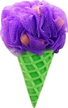 Мочалка Dolce Milk мороженое зеленая фиолетовая 45г