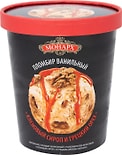 Мороженое Монарх Пломбир ванильный Кленовый сироп и грецкий орех 420г