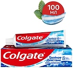 Зубная паста Colgate Тройное действие Экстра отбеливание для восстановления естественной белизны зубов 100мл
