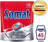 Таблетки для посудомоечных машин Somat All in One Экстра 45шт