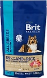 Полнорационный сухой корм Brit Premium Dog Sensitive с  ягненком и индейкой 3кг