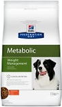 Сухой корм для собак Hills Prescription Diet Metabolic для снижения и контроля веса с курицей 1.5кг