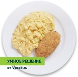 Котлета рыбная с картофельным пюре Умное решение от Vprok.ru 300г