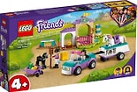 Конструктор LEGO Friends 41441 Тренировка лошади и прицеп для перевозки