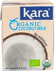 Напиток растительный Kara Organic кокосовый 17% 200мл