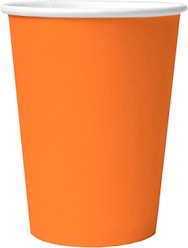 Стаканы бумажные Gratias Оранжевый 250мл 6шт