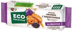 Печенье Eco botanica овсяное с черносливом на фруктозе 280г
