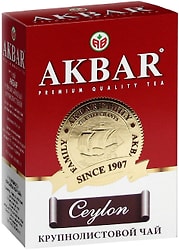 Чай черный Akbar Ceylon 100г