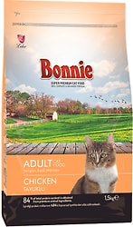 Сухой корм для кошек Bonnie Adult Курица 1.5кг