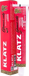 Зубная паста Klatz Glamour Only Земляничный смузи без фтора 75мл