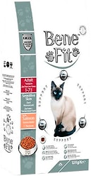Сухой корм для кошек BeneFit Adult Sensitive Skin для здоровья шерсти и кожи с лососем 1.5кг
