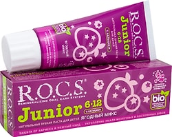 Зубная паста R.O.C.S. Junior Ягодный микс детская 74г