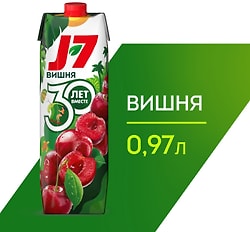 Нектар J-7 Вишневый осветленный 970мл