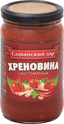 Соус Славянский дар Томатный хреновина 360г