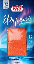Форель радужная Vici филе-кусок слабосоленая 150г