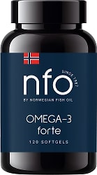 БАД Norwegian Fish Oil Омега-3 Форте 1384мг 120шт