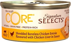 Влажный корм для кошек Core Signature Selects Курица с куриной печенью 79г
