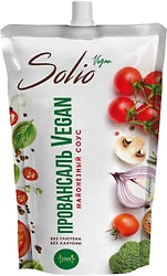 Соус майонезный Solio Vegan Провансаль вегетарианский 50.5% 200мл