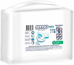 Подгузники для взрослых Senso Med Standart S 55-80см 30шт