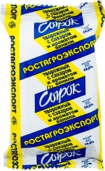 Сырок творожный Ростагроэкспорт с ванилином 16.5% 90г