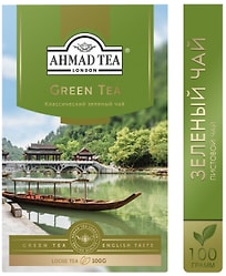 Чай зеленый Ahmad Tea Green Tea 100г