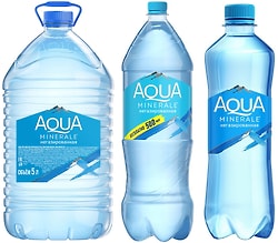 Набор питьевой негазированной воды Aqua Minerale 5л + 2л + 500мл 