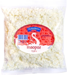 Творог ЛебедяньМолоко 9% 400г