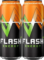 Напиток Flash Energy Апельсиновый ритм 450мл