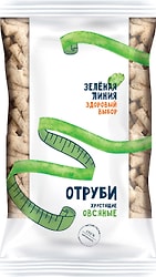 Отруби Зеленая линия Хрустящие овсяные 230г