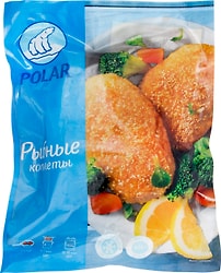Котлеты Polar Рыбные в панировке замороженные 425г