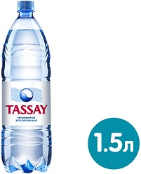 Вода Tassay питьевая негазированная 1.5л