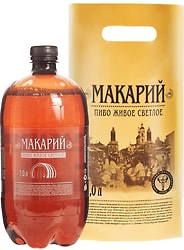 Пиво Макарий Живое 4% 1л