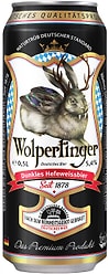 Пиво Wolpertinger Dunkles Hefeweissbier 4.2% 0.5л