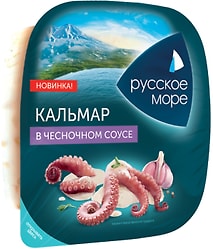 Кальмар Русское море в чесночном соусе 150г