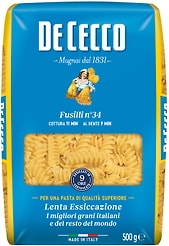 Макароны De Cecco Fusilli n.34 500г