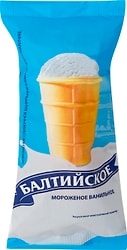 Мороженое Балтийское сливочное ванильное в вафельном стаканчике 70г