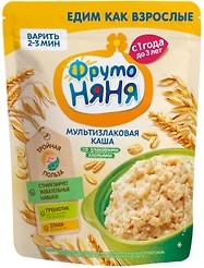 Каша ФрутоНяня мультизлаковая с яблоком с 1 года 200г