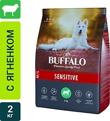 Сухой корм для собак Mr.Buffalo Sensitive с ягненком 2кг