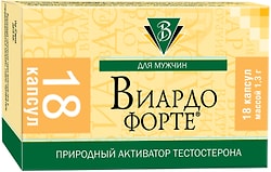 БАД Виардо форте для мужчин 18 капсул