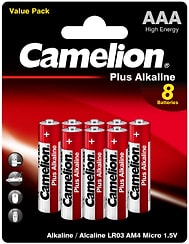 Батарейки Camelion Plus Alkaline ААА 8шт