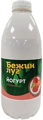 Йогурт Бежин Луг Клубника 2.5% 900г