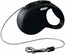 Рулетка для собак Flexi Classic Basic Mini до 8кг трос 3м черная