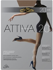 Колготки Omsa Attiva 20 Daino Бежевые Размер 4
