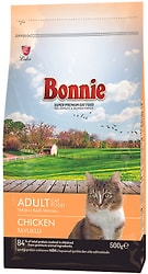 Сухой корм для кошек Bonnie Adult Курица 500г