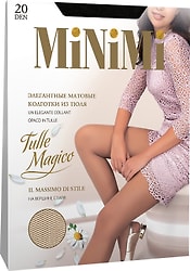 Колготки MiNiMi Tulle Magico Nero Черные Размер 5