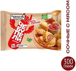 Чебупели Горячая штучка Сочные с мясом 300г