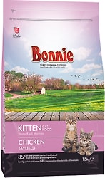 Сухой корм для котят Bonnie Kitten Курица 1.5кг