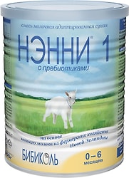 Смесь Нэнни 1 на основе козьего молока с 0 месяцев 400г